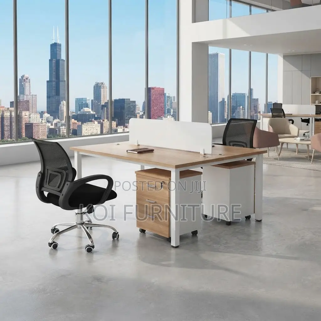 Office Workstation; Modern Customized Two Users Office Station Desks