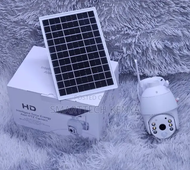 4G SIM Card PTZ UBOX Solar Powered Camera