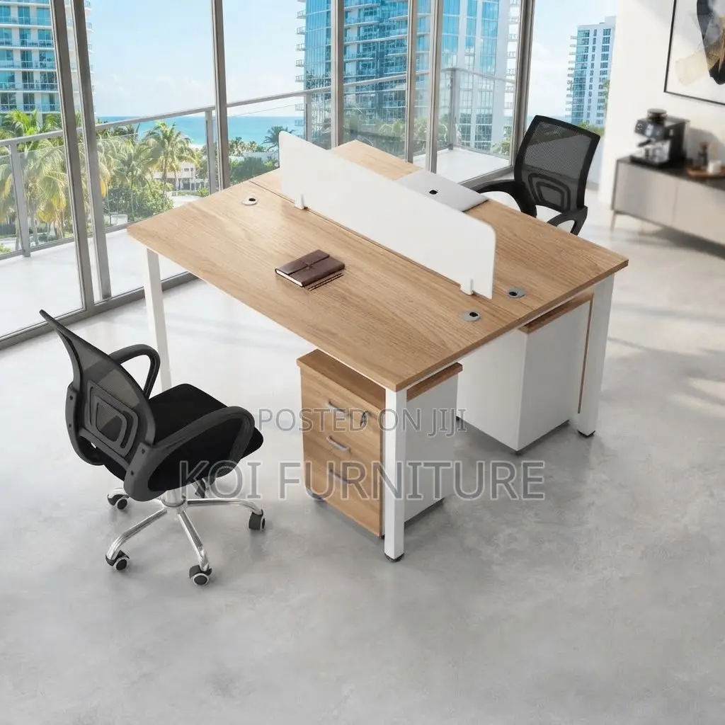 Office Workstation; Modern Customized Two Users Office Station Desks