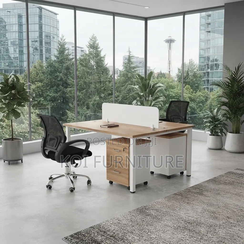 Office Workstation; Modern Customized Two Users Office Station Desks
