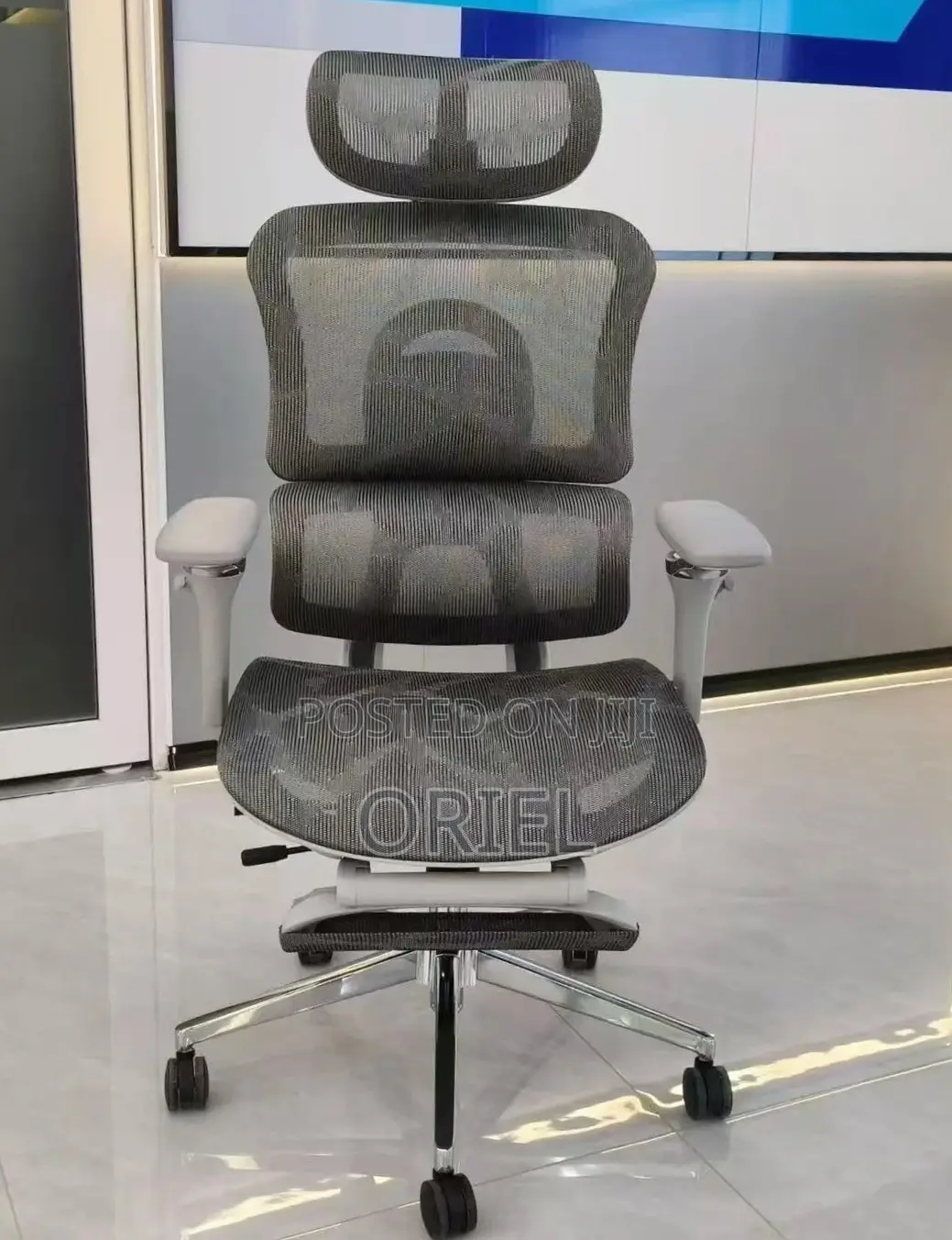 Executive Office Chair : Manager Seat With Footrest