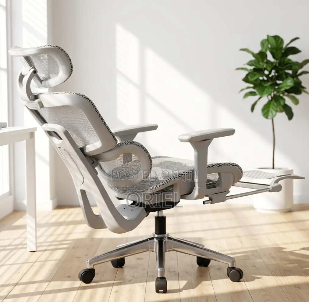 Executive Office Chair : Manager Seat With Footrest