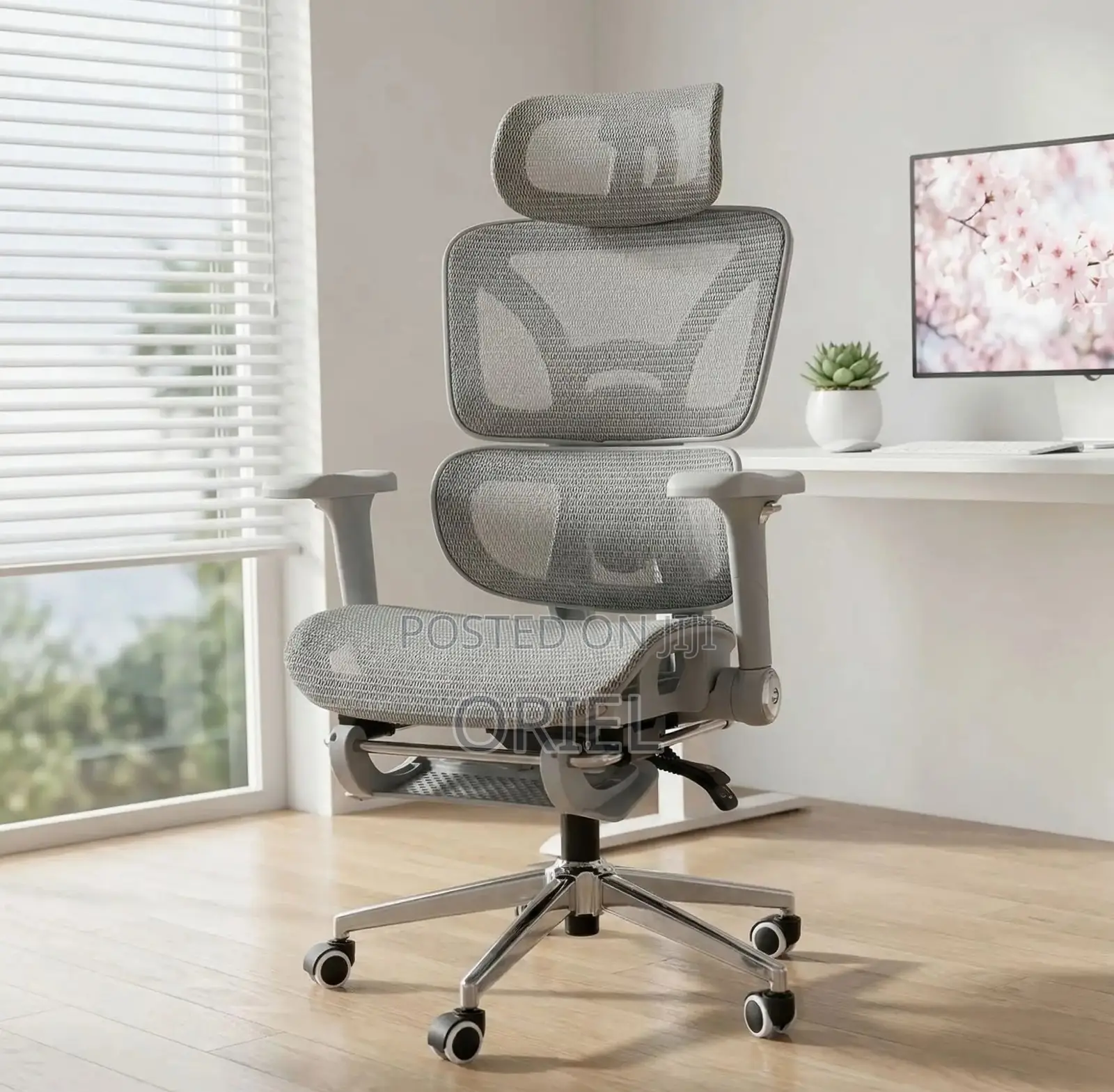 Executive Office Chair : Manager Seat With Footrest