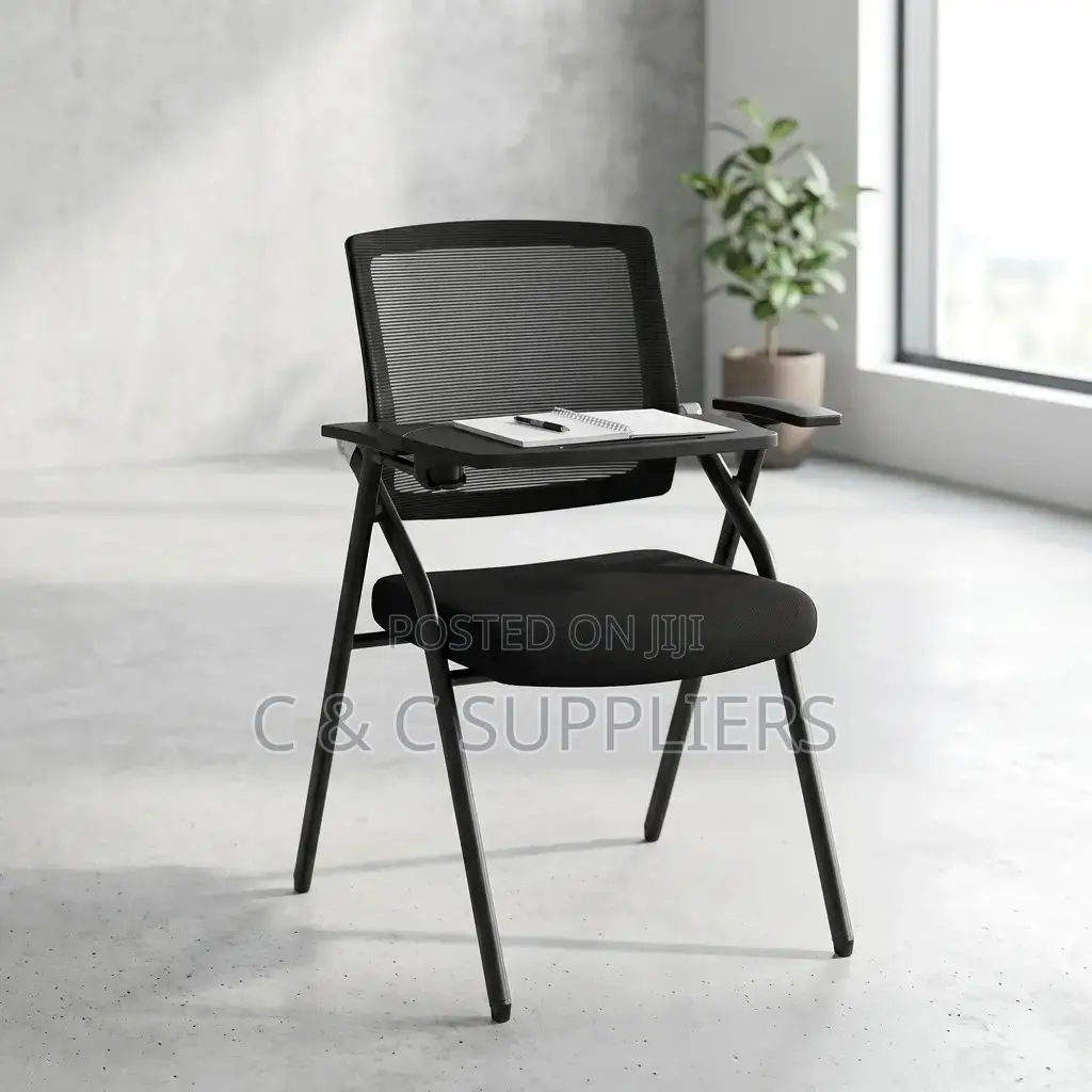 Foldable Training Chair With Writing Pad