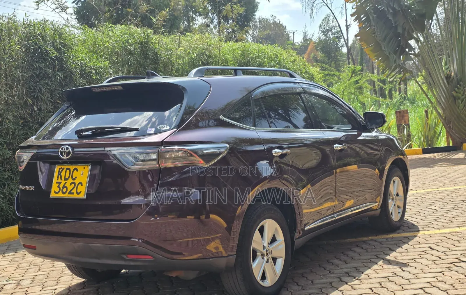 Toyota Harrier 2014 Maroon