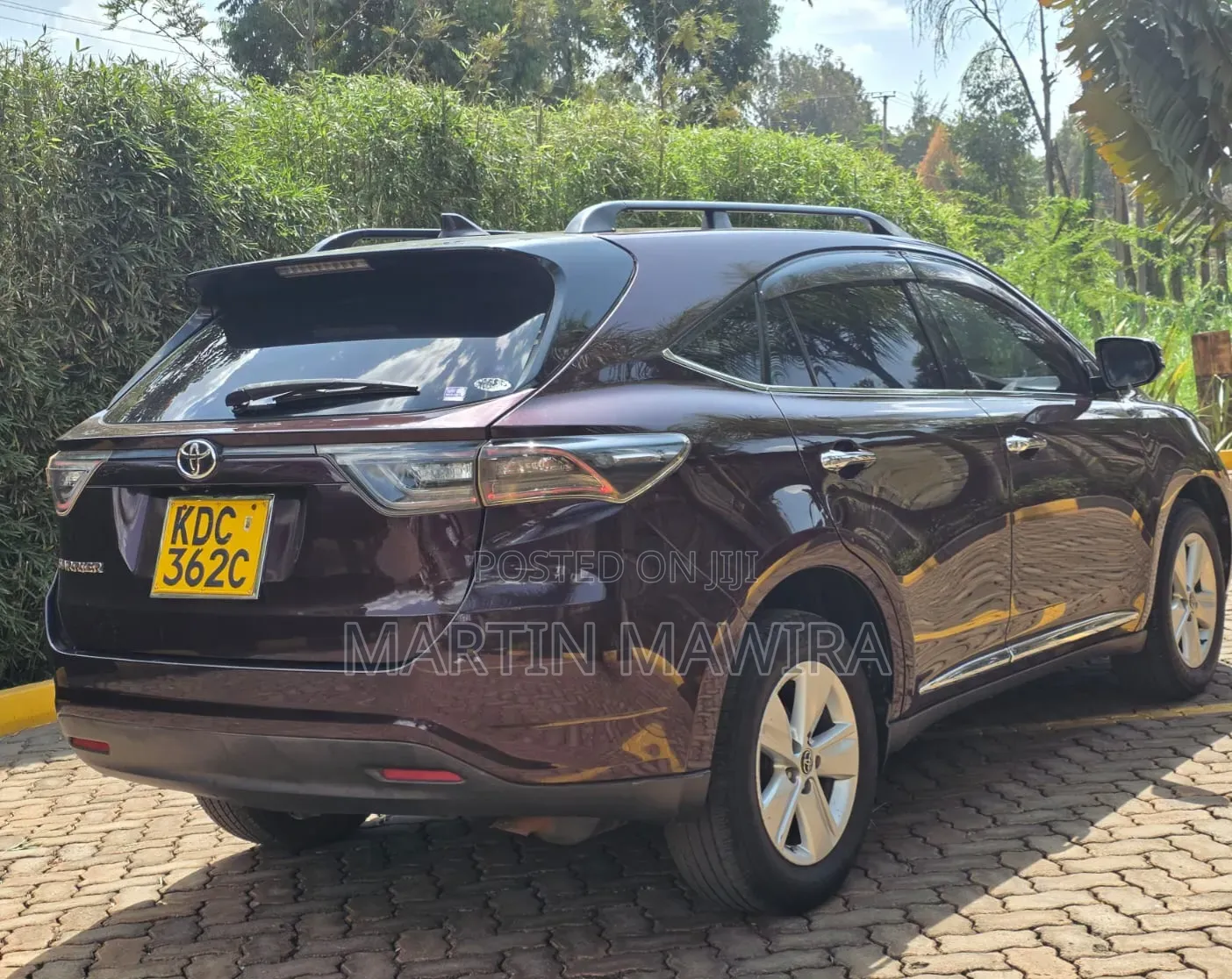 Toyota Harrier 2014 Maroon