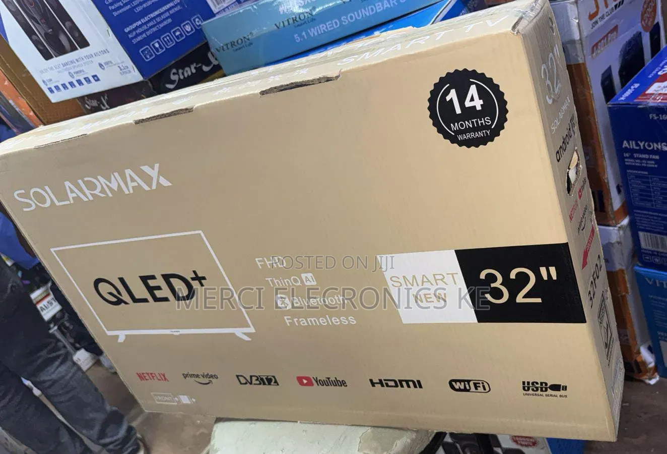 Solarmax 32-Inch Smart QLED/Android
