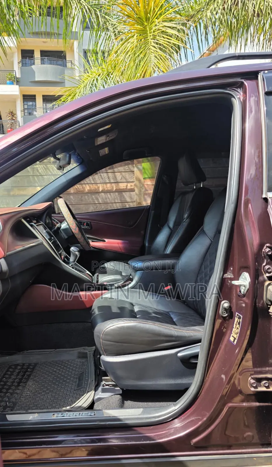 Toyota Harrier 2014 Maroon