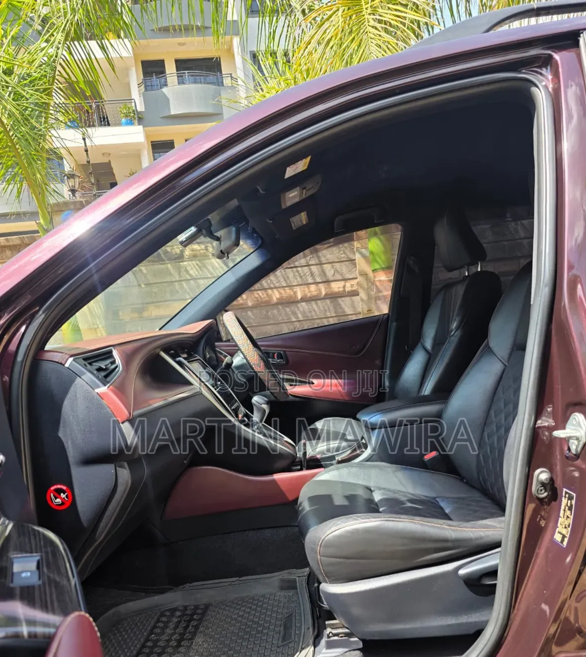 Toyota Harrier 2014 Maroon