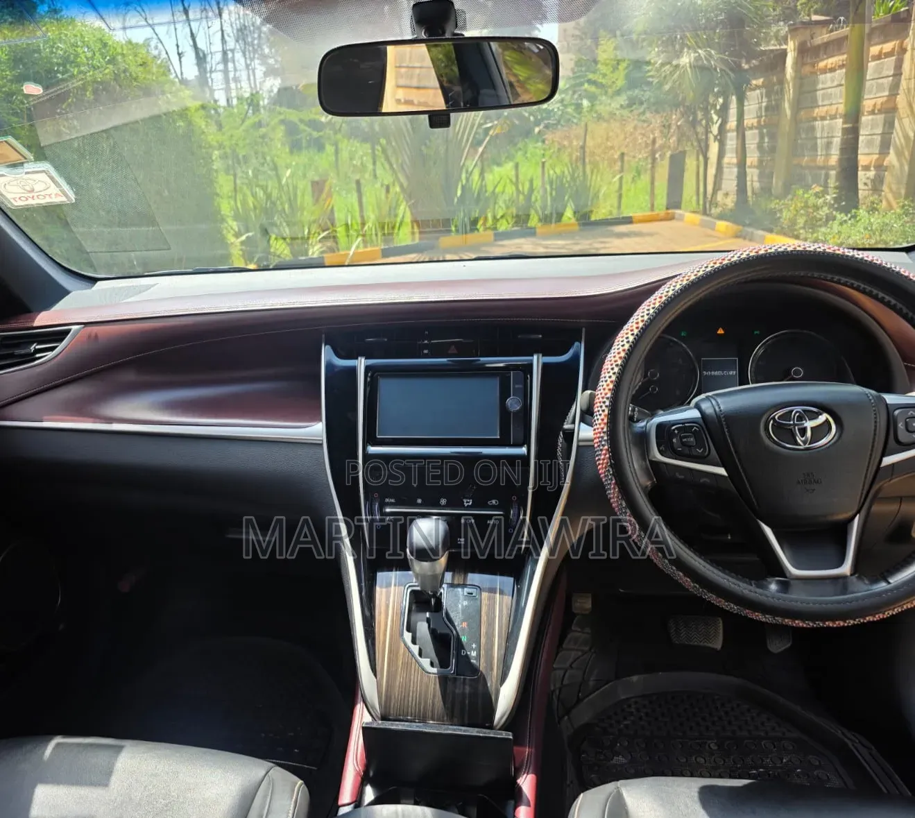 Toyota Harrier 2014 Maroon