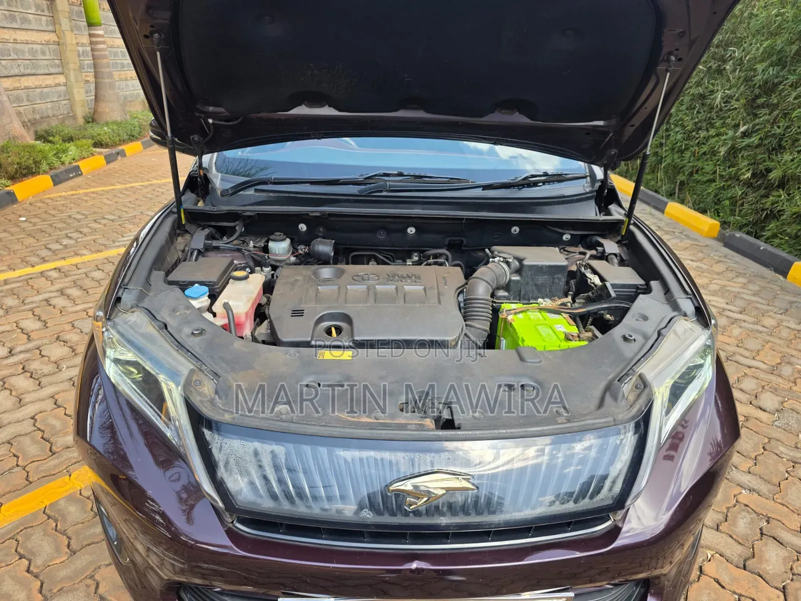 Toyota Harrier 2014 Maroon
