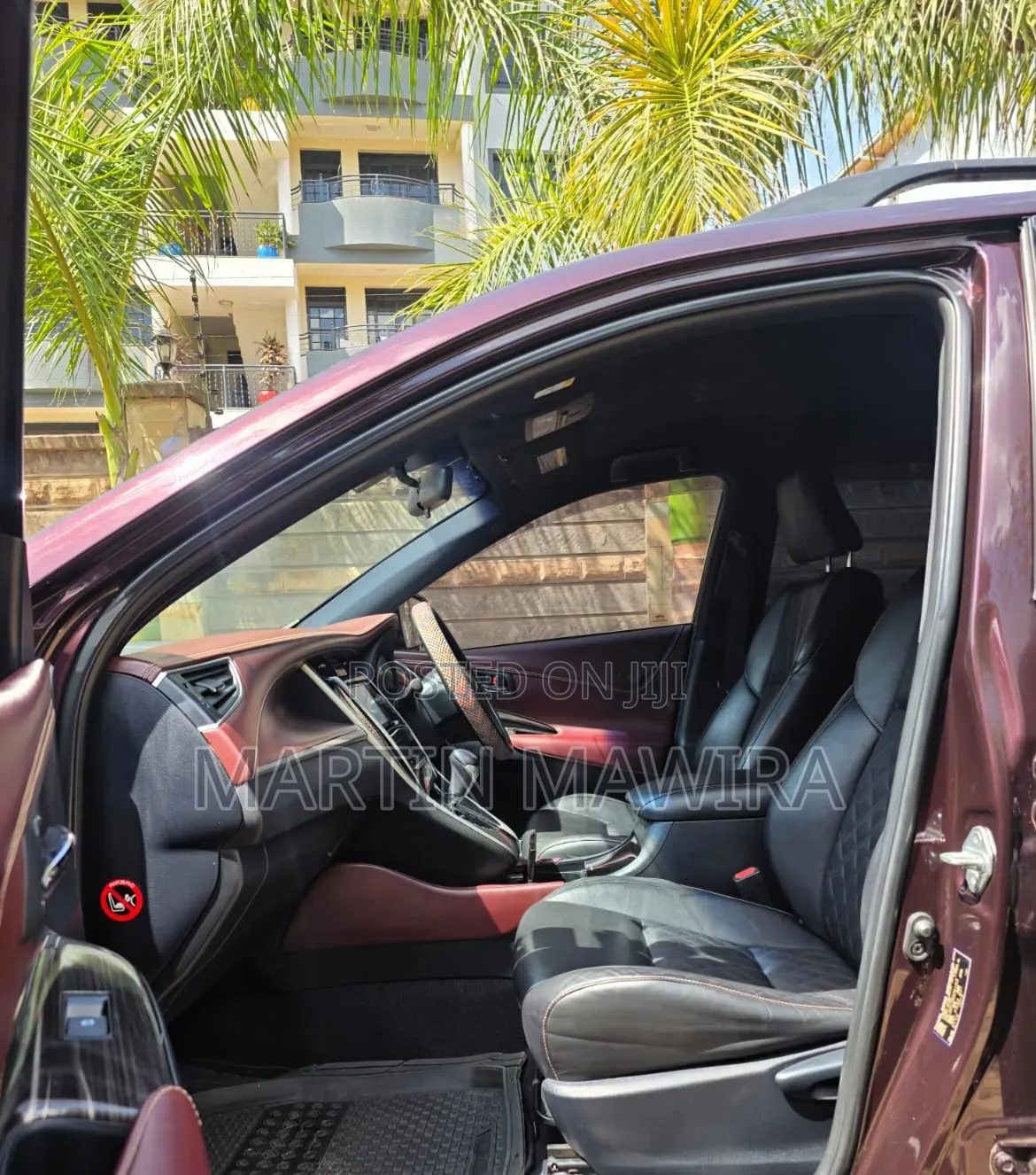 Toyota Harrier 2014 Maroon