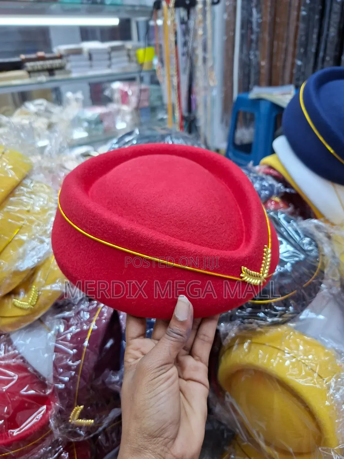 Stewardess,Air Hostess Hat,red Hostess