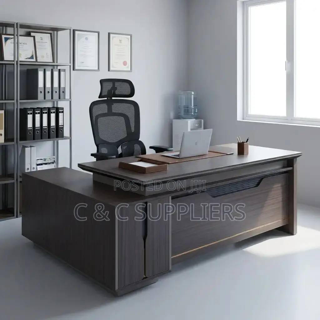 Directors C&C L-Shaped Table-1800mm