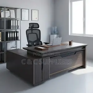 Directors C&C L-Shaped Table-1800mm