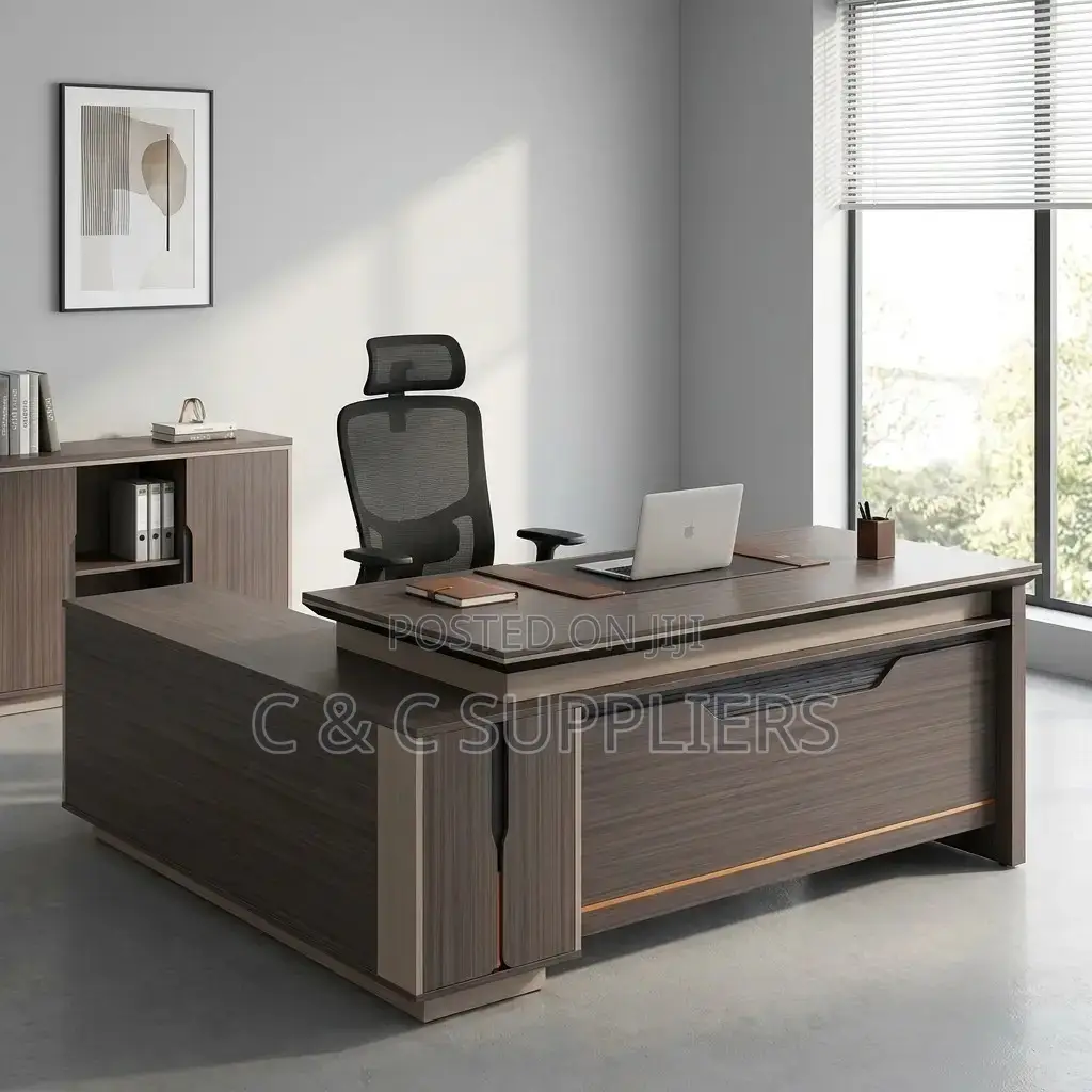 Directors C&C L-Shaped Table-1800mm