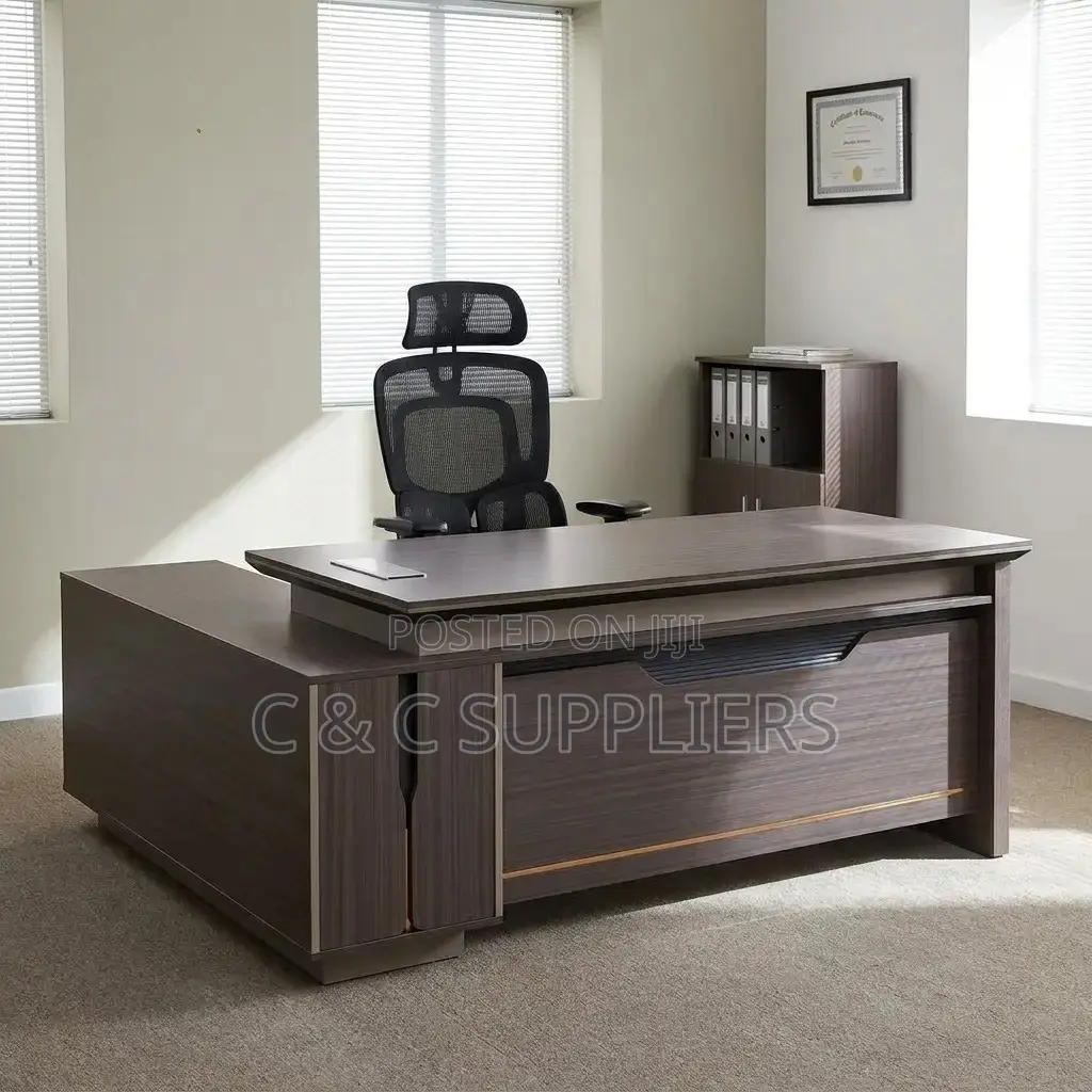 Directors C&C L-Shaped Table-1800mm