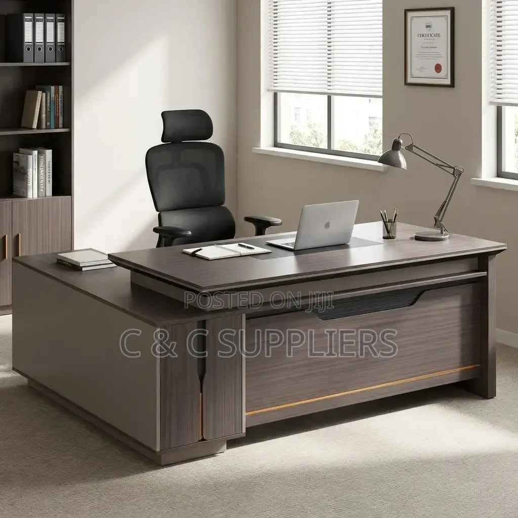 Directors C&C L-Shaped Table-1800mm