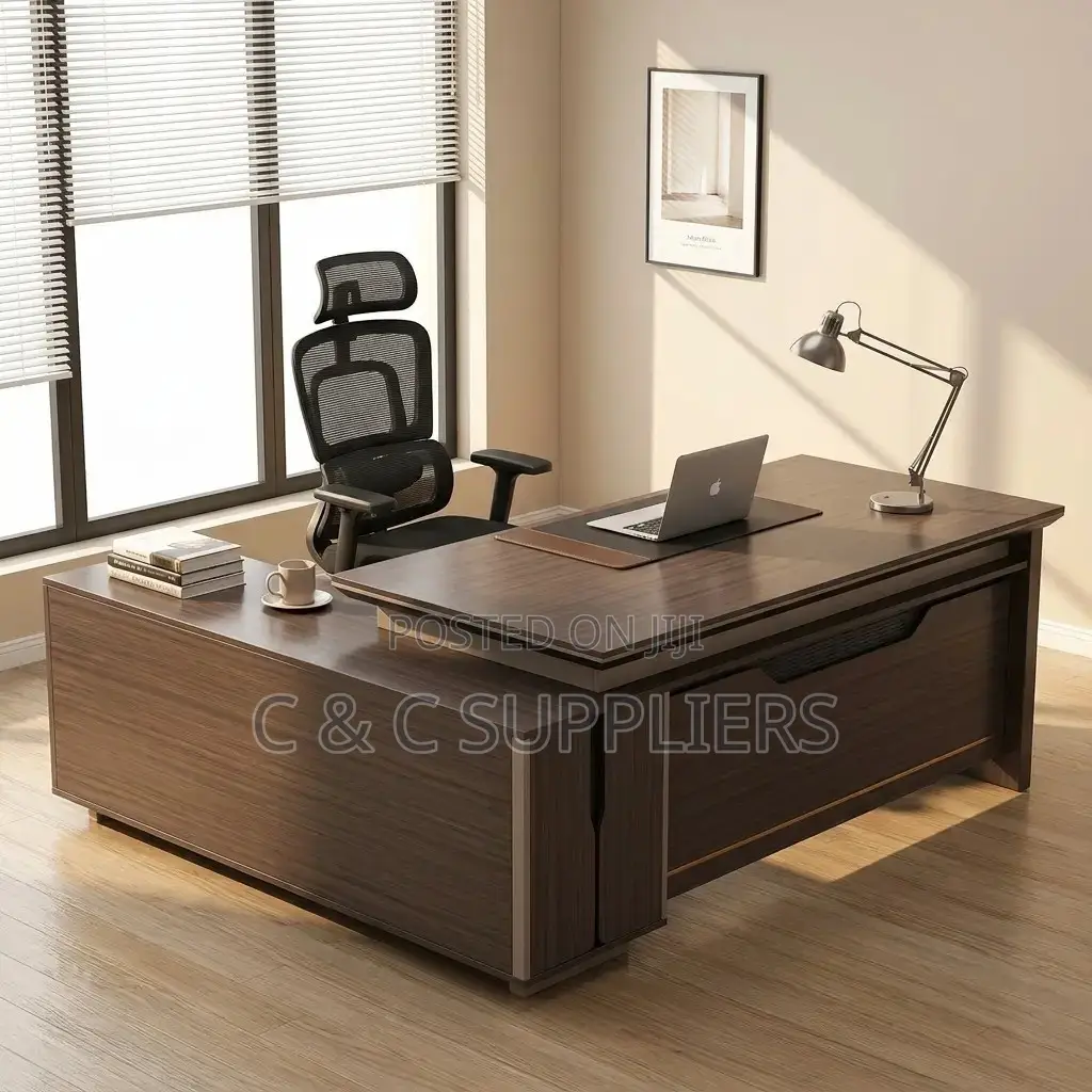 Directors C&C L-Shaped Table-1800mm