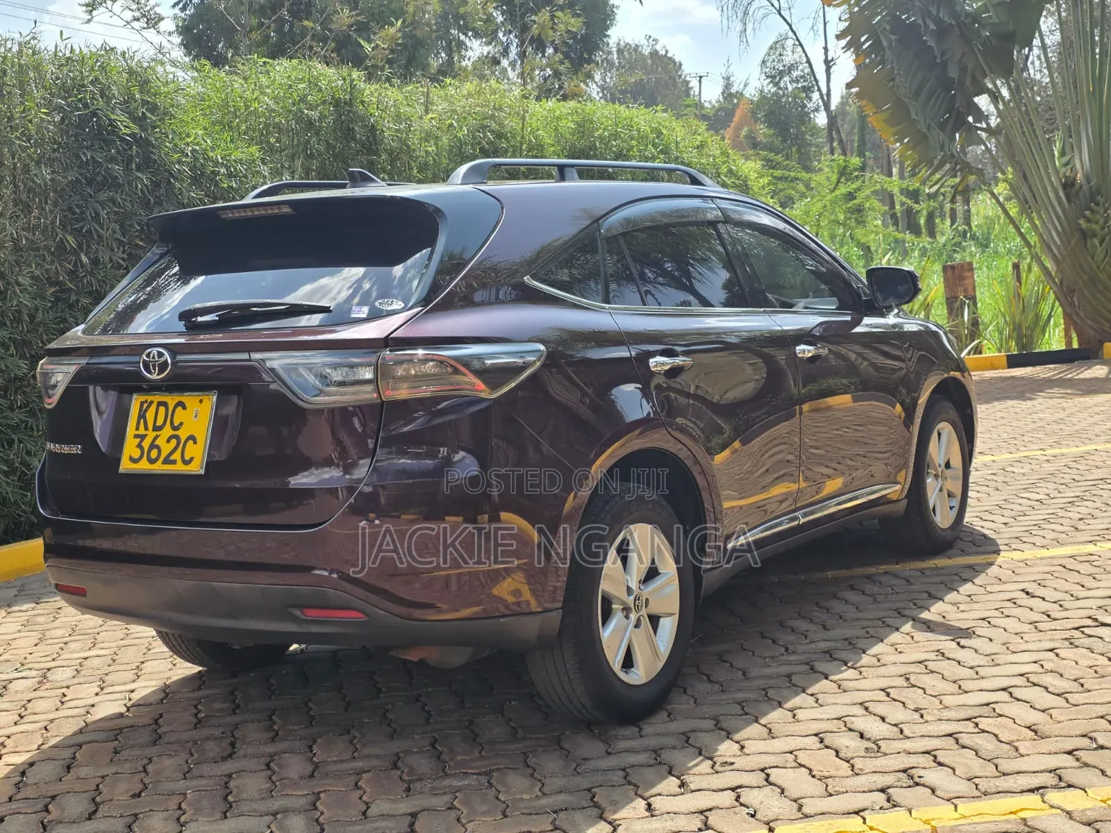 Toyota Harrier 2014 Maroon