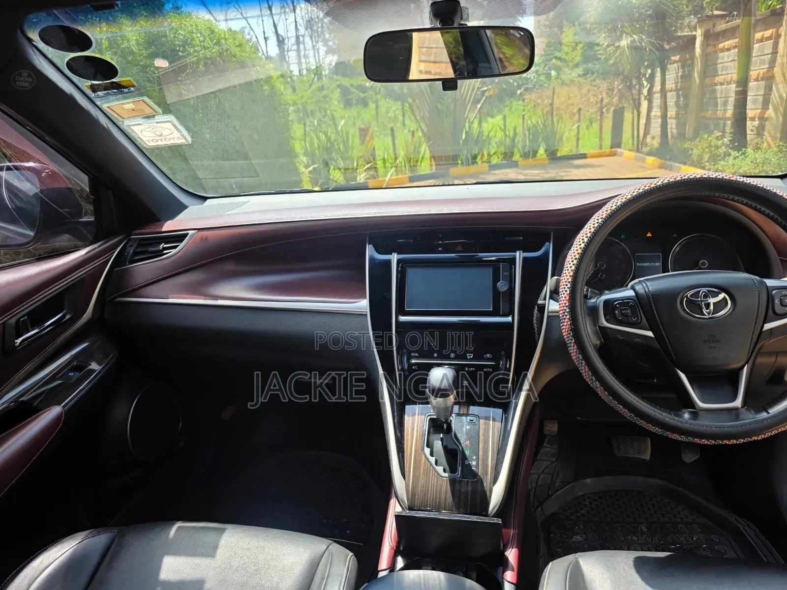 Toyota Harrier 2014 Maroon