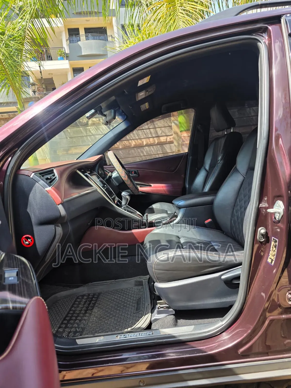 Toyota Harrier 2014 Maroon