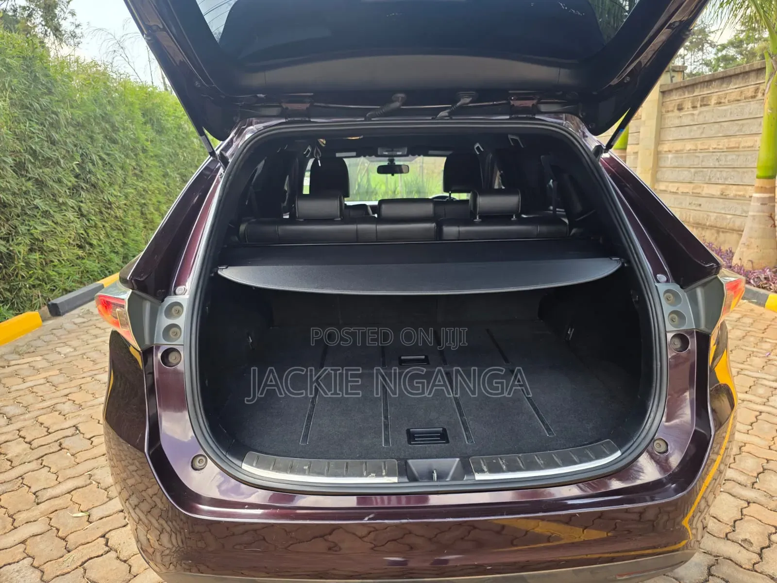 Toyota Harrier 2014 Maroon