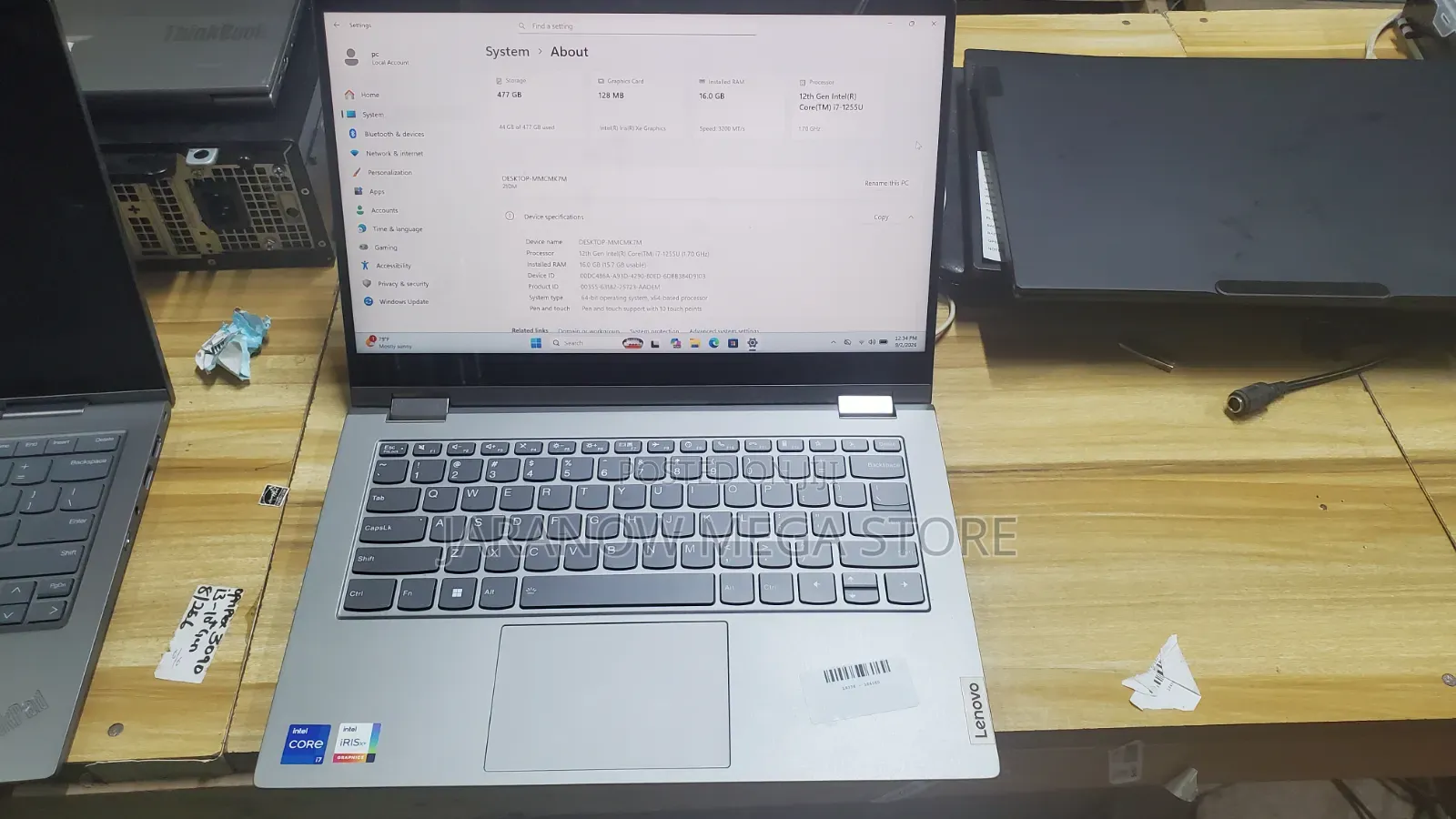 Laptop Lenovo ThinkBook 14s Gen 2 16GB Intel Core i7 SSD 512GB