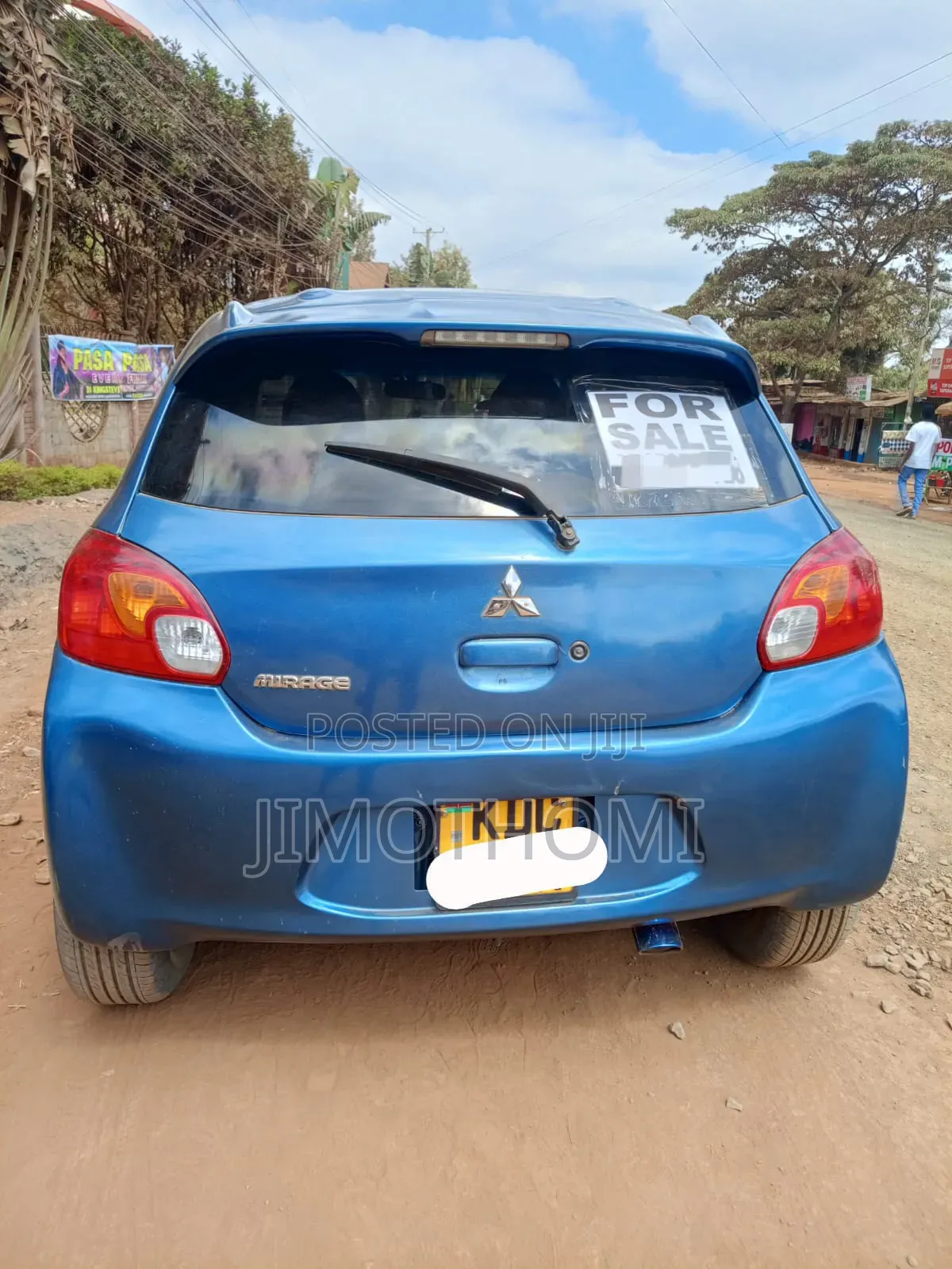 Mitsubishi Mirage 2015 Blue