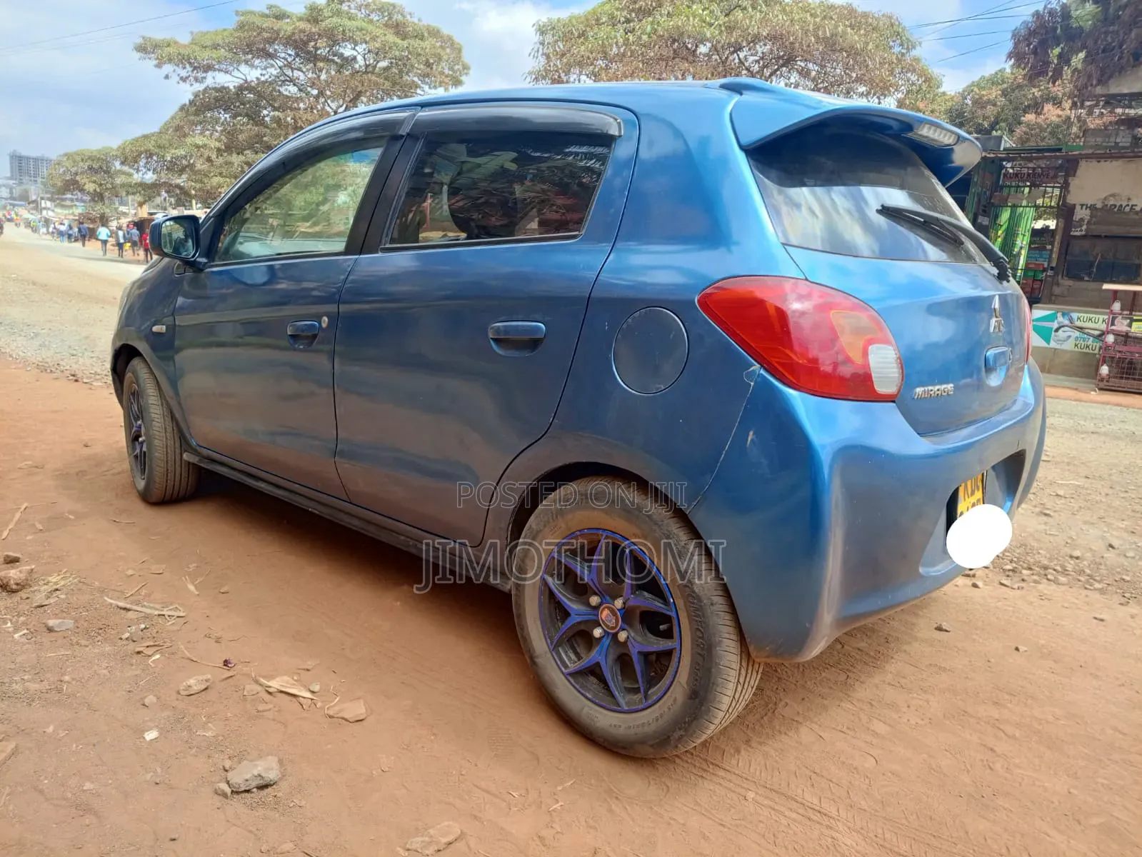 Mitsubishi Mirage 2015 Blue