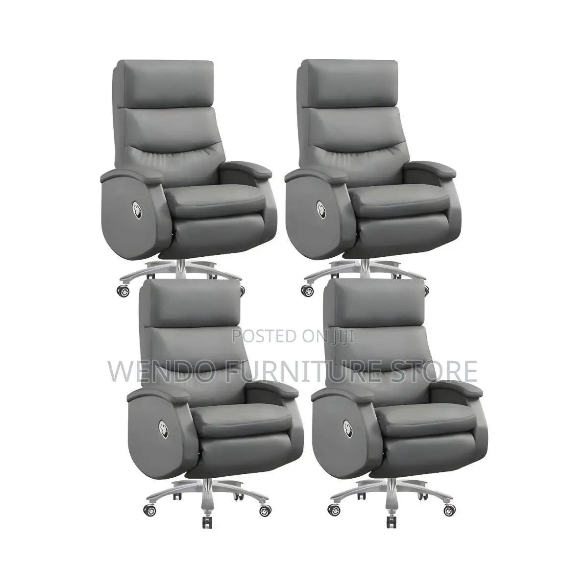 Office Chairs; Executive High Back Leather Office Command Seat