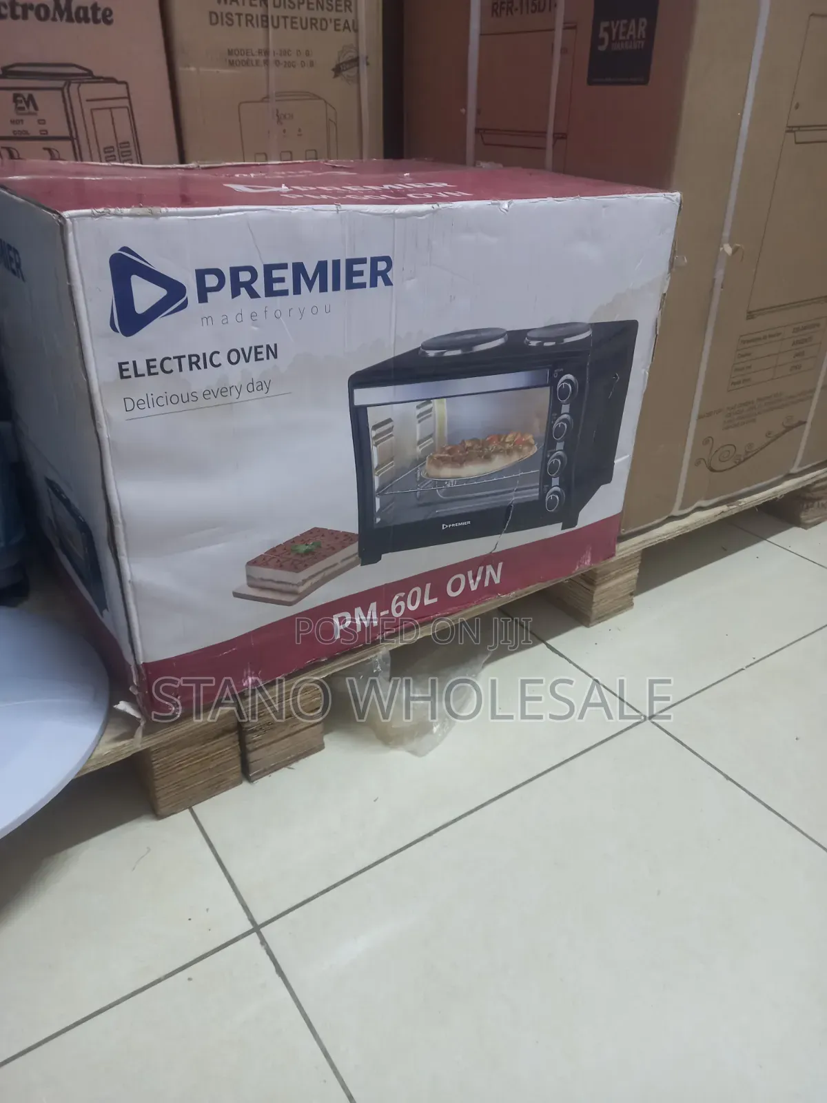 Premeir 60l Oven Black