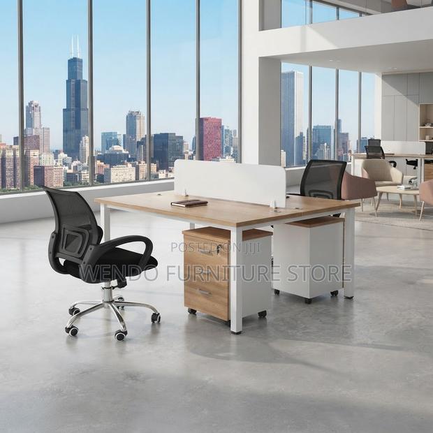 Office Workstations; Modular Open Two Users Workstations - thumbnail 4