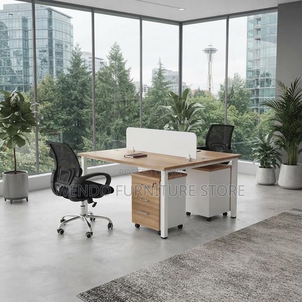 Office Workstations; Modular Open Two Users Workstations - thumbnail 5