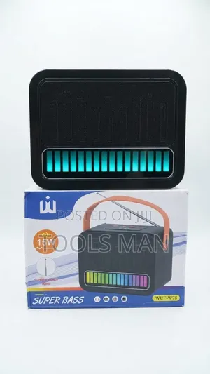 Bluetooth Speaker 15W WUF-W78 Portable Wireless Sound System.