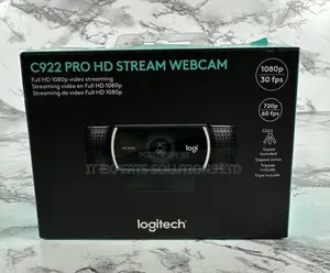 Logitech C922 Pro HD 1080p Stream Webcam With Tripod