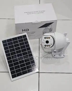 4mp Ubox Intelligent Solar PTZ 4g Camera 360° PTZ Auto-Tracking