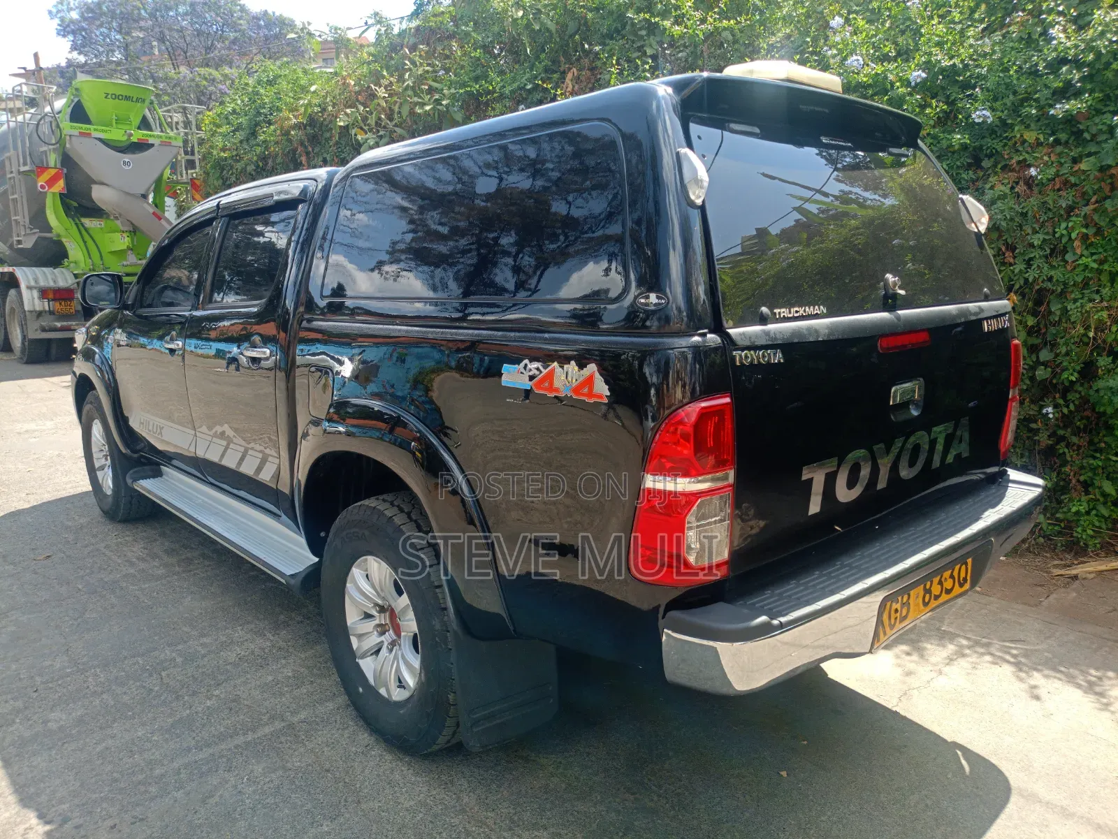 Toyota Hilux 2008 Matt Black