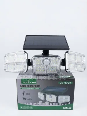 JSOTLAMP 120 LED Solar Motion Sensor Light.