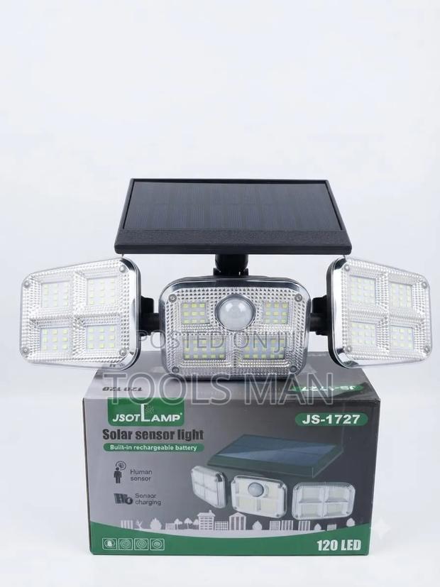 JSOTLAMP 120 LED Solar Motion Sensor Light. - main view