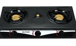 Ailyons 3 Burner Stainless Top Gas Cooker