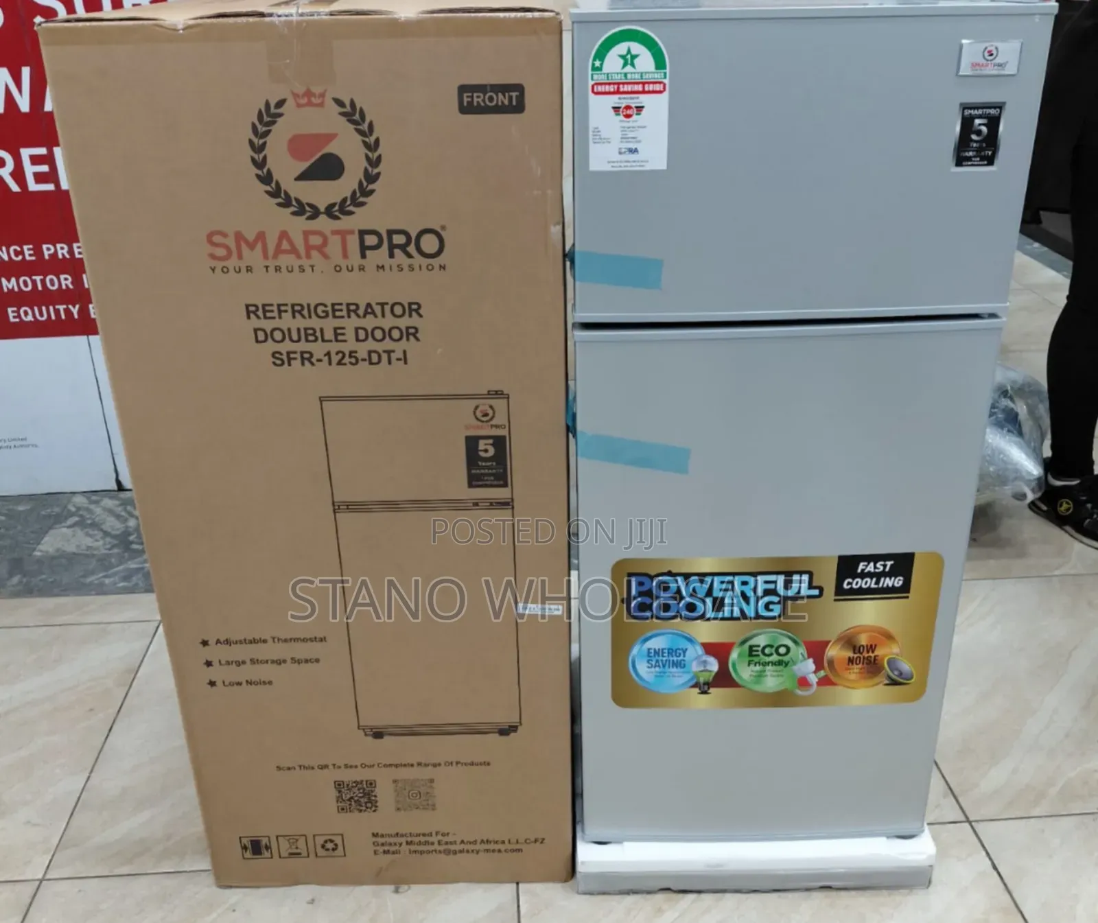 Smart Pro 95l Double Doors Fridge