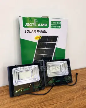 Jsot Double Solar Light 200w+200w Security Floodlight