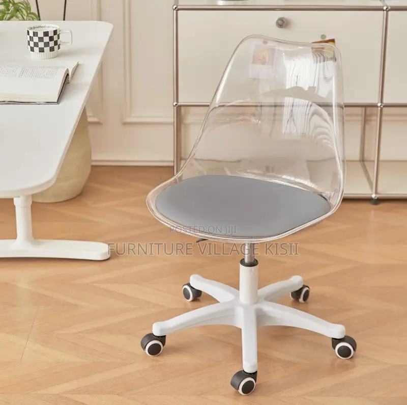 Home Furniture;padded Clear Eames Chair