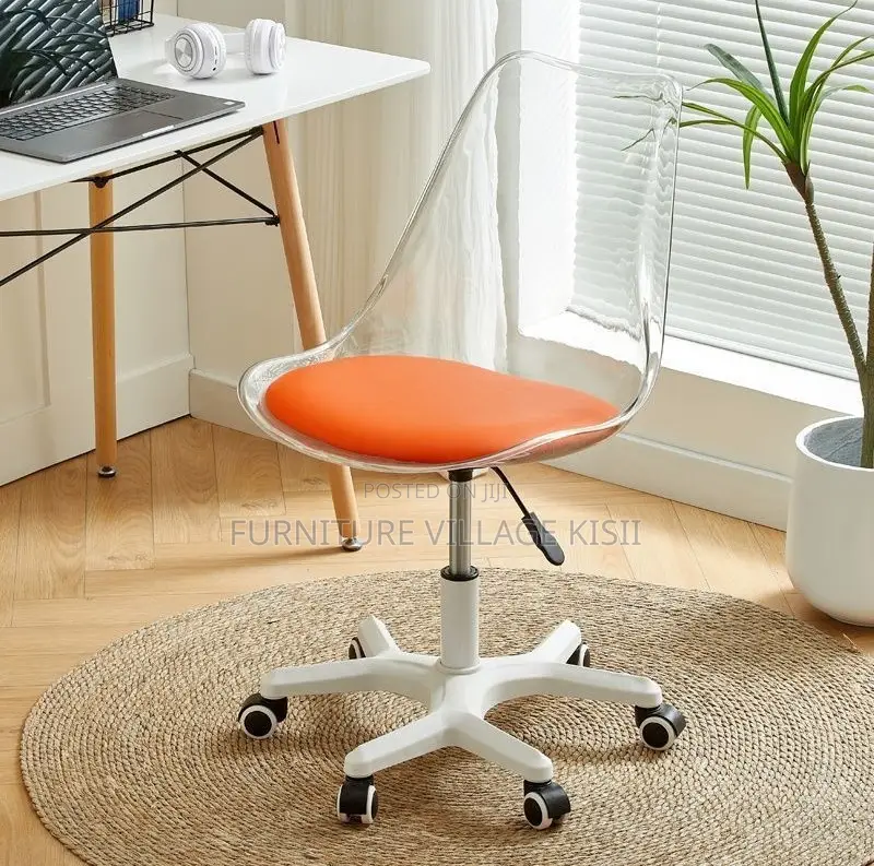 Home Furniture;padded Clear Eames Chair