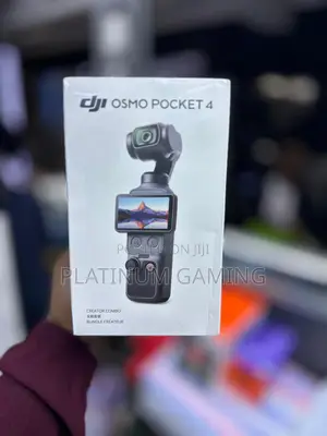 Osmo Pocket 4 Creator Combo 4K Vlogging Camera ,DJI Mic 2,3Axis Gimbal