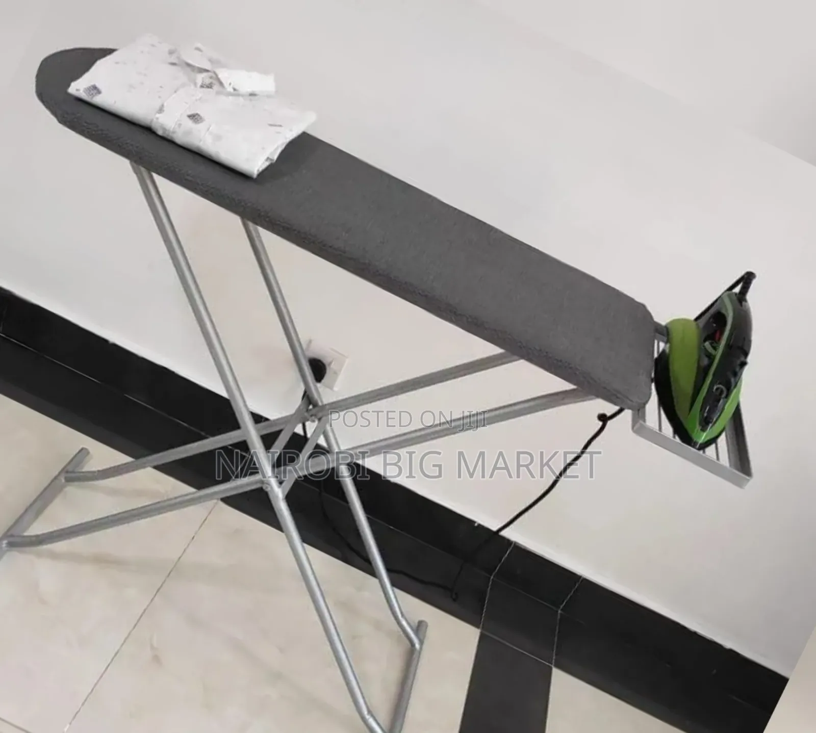 Grey Metallic Ironing Board