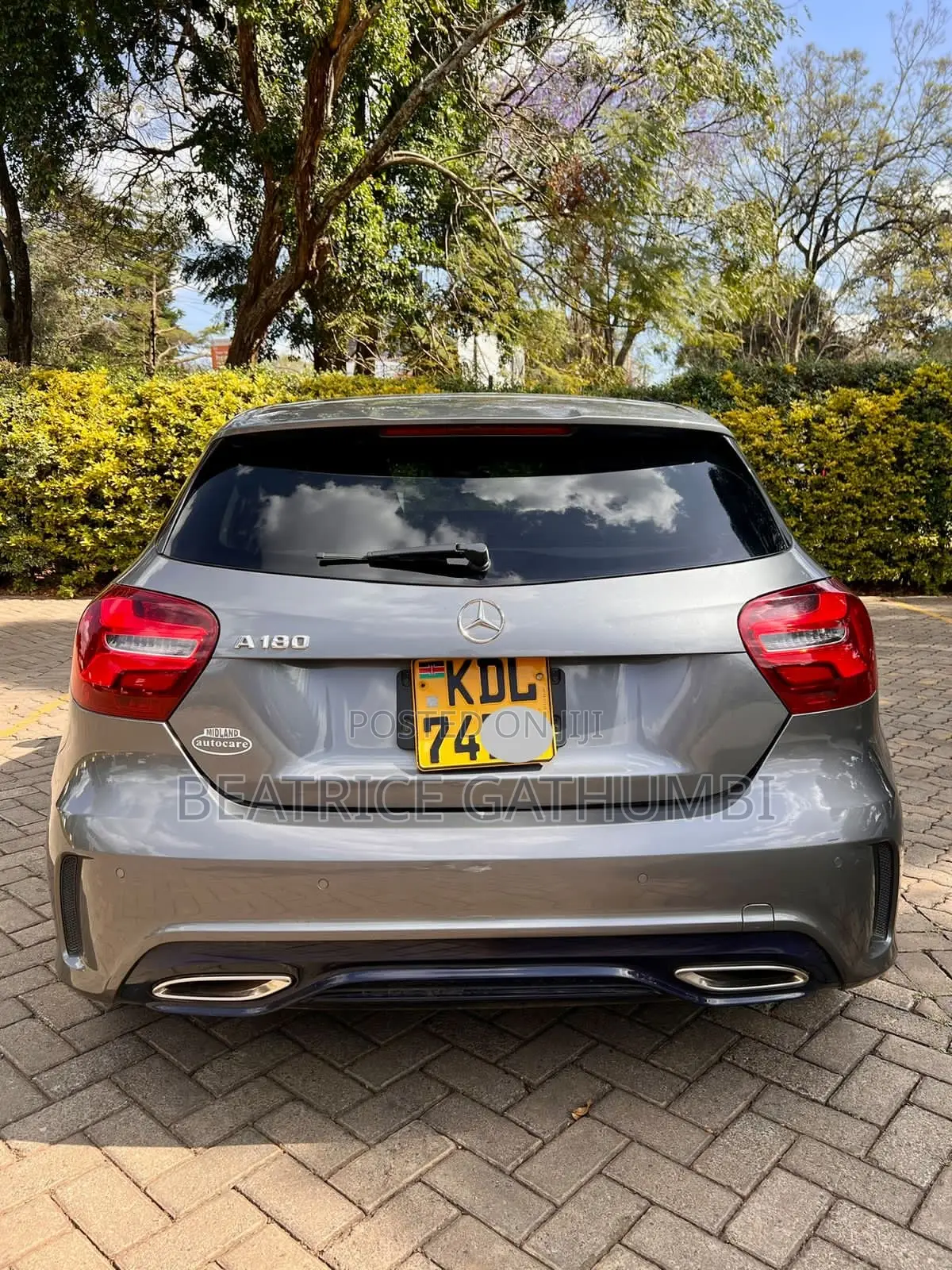 Mercedes-Benz A-Class 2016 Gray