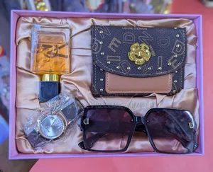 Luxury Ladies Watch, Sunglasses, Perfume & Handbag Gift Set
