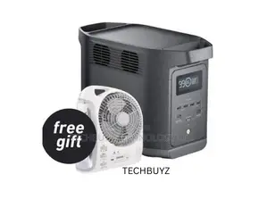ECOFLOW DELTA 2 EFE980-UK(EF-RV-H08-1)500W /980Wh 6 IN 1 FAN / LaMP